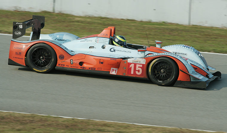 ILMC : Oak Racing's Pescarolo-Judd exits the hairpin at Zhuhai