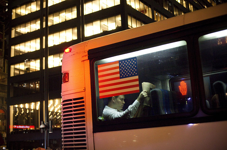 24 hours in pictures: occupy wall street camp in zuccotti park cleared  