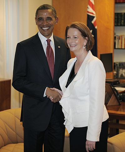 Obama visits Australia: An Australian and American Entente Cordiale