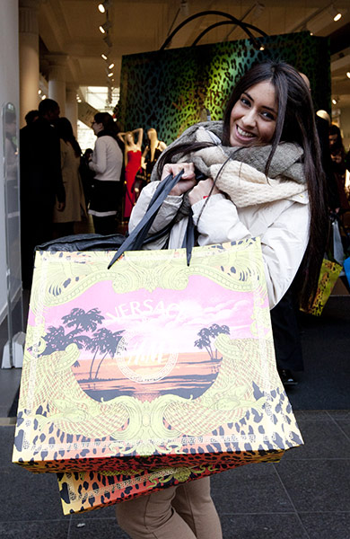 Versace for H&M: Malika Tejura