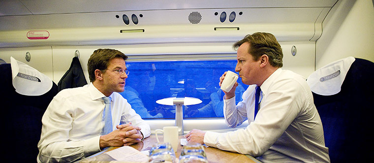 Week in business: David Cameron speaks with Mark Rutte