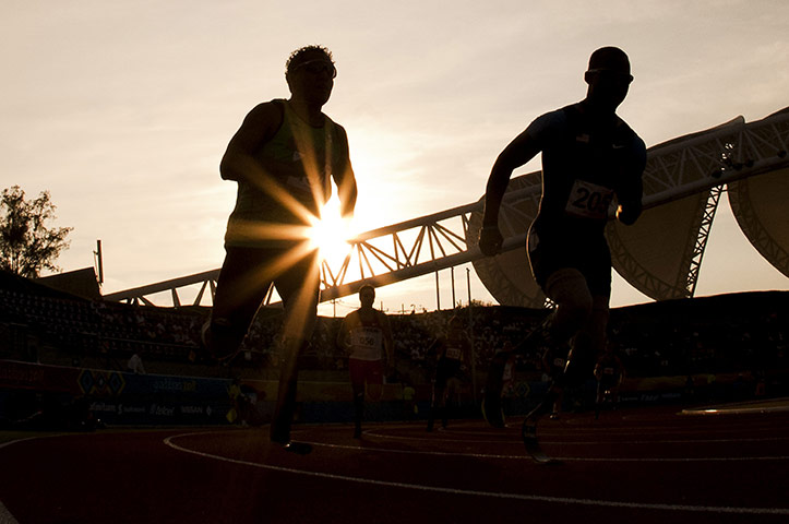 Sport pics of the week: Josue Benitez Sandoval of Mexico competes in Men's 400m - T44 Final
