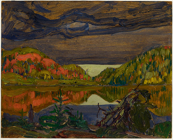 Tom Thompson: Sketch for October Shower Gleam