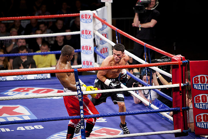 Liam Walsh: Frontin avoids a right from Walsh