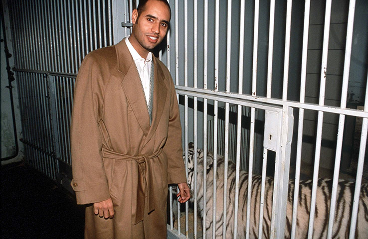 Saif al-Islam Gaddafi: Saif al-Islam Gaddafi, Vienna, Austria - Dec 1997