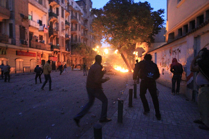 Clashes in Cairo: Violent demonstrations in Tahrir Square