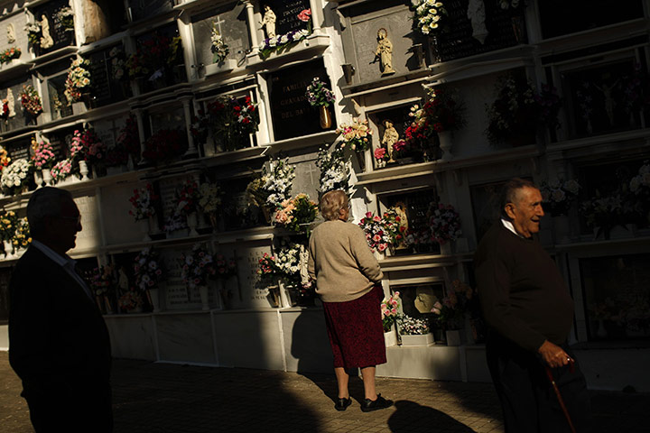 24 hours in pictures: All Saints Day in Ronda