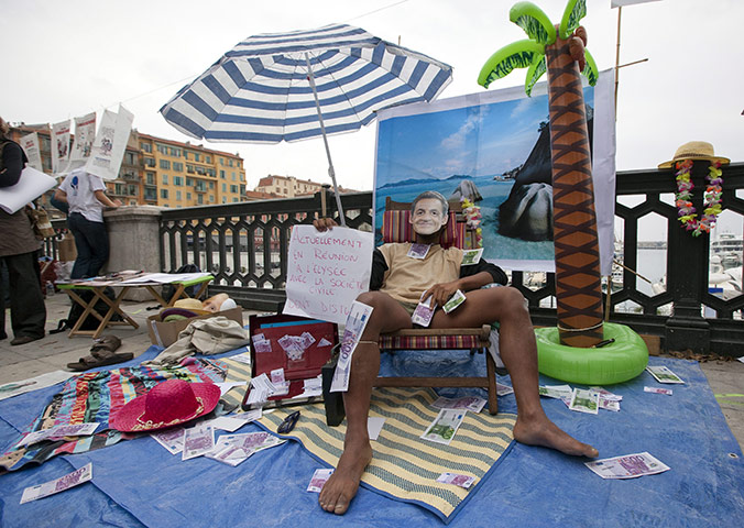 Anti G20: anti-globalization demonstration in Nice