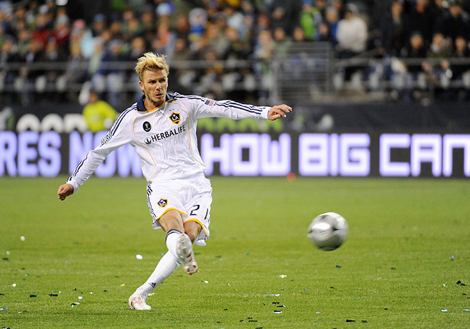 beckham3: MLS Cup - Los Angeles Galaxy v Real Salt Lake