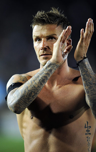 beckham4: Los Angeles Galaxy David Beckham from En