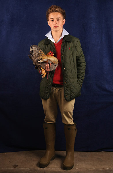 National Poultry show: Participant in The National Poultry Show, Stoneleigh, UK