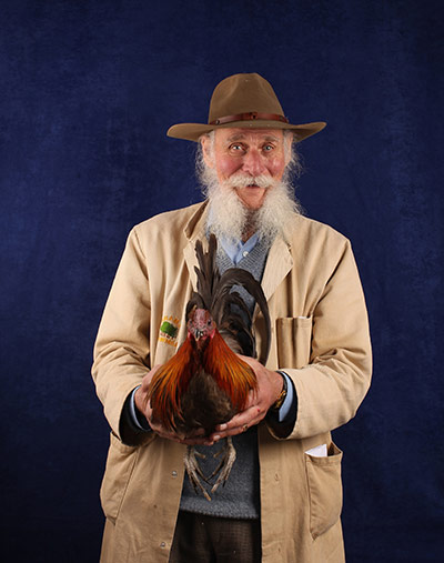 National Poultry show: Participant in The National Poultry Show, Stoneleigh, UK