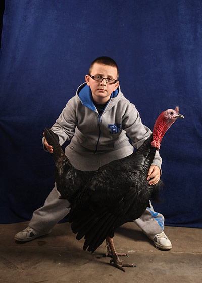 National Poultry show: Participant in The National Poultry Show, Stoneleigh, UK