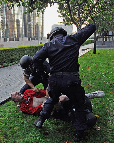 Occupy-police brutality: Occupy-police brutality