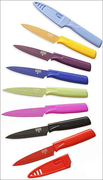 Neon jewel brights: Kuhn Rikon paring knife 