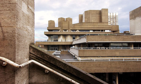 The National Theatre on the South Bank, London