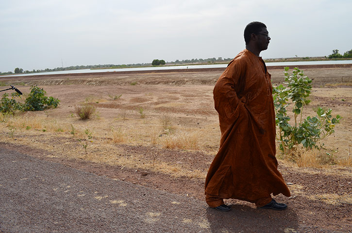 Mali farmer conference : in Nyeleni village