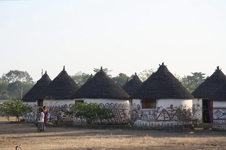 Mali farmer conference : in Nyeleni village