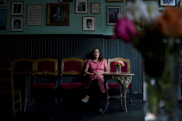 Making Britain: Shazia Mirza, comedian at the King's Head Theatre Pub in London
