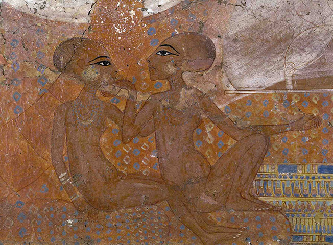 Ashmolean Museum: Princesses (detail)  