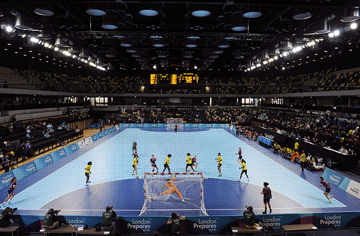 Handball: Team GB score against Angola in the London Handball Cup