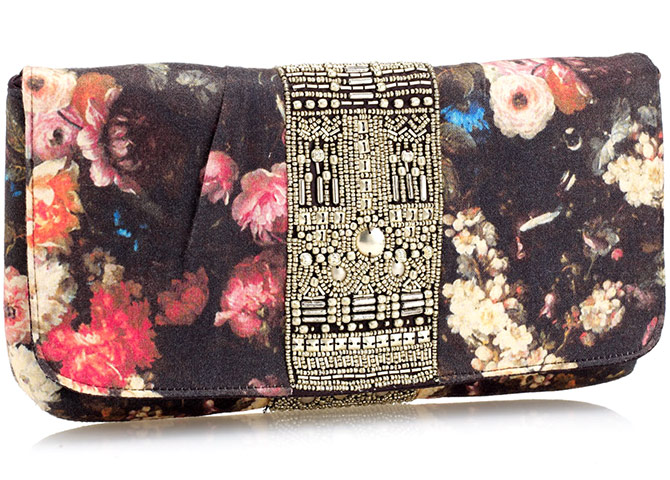 Key trends: print: Clutch bag