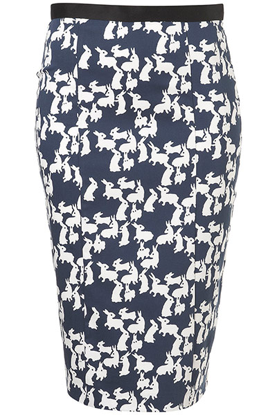 Key trends: print: Pencil skirt