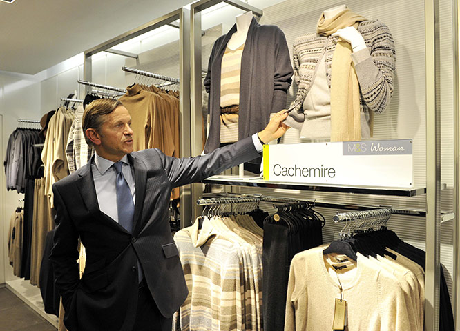 Marks & Spencer in Paris: Marc Bolland, CEO of Marks and Spencer