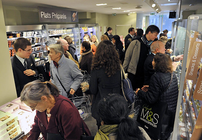 Week in Business: Marks & Spencer's new store opens at 100 Avenue des Champs-Elysees, Paris