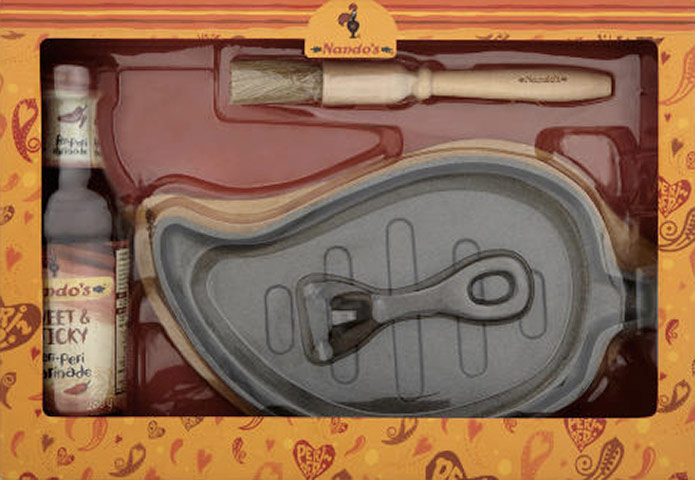 Christmas gifts: TOWIE: Nando’s gift set