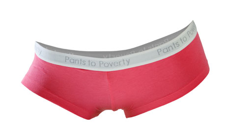 Pink pants from pantstopoverty.com