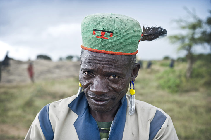 Uganda: Paul Loyo, 70 years old from Karamojong community in traditional clothing
