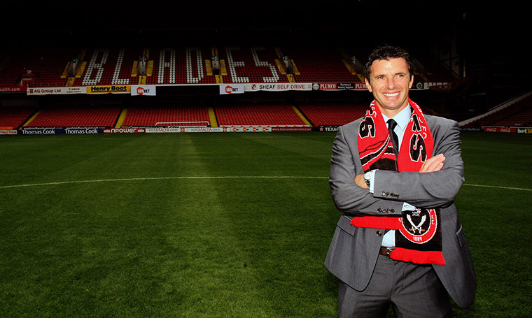 Gary Speed career: Gary Speed is announced as Sheffield United manager