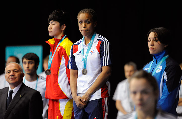 Amateur Boxing: Womens Olympic boxing test event Excel, East London