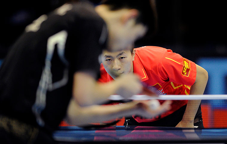 Amateur Boxing: Olympic table tennis test event Excel, East London
