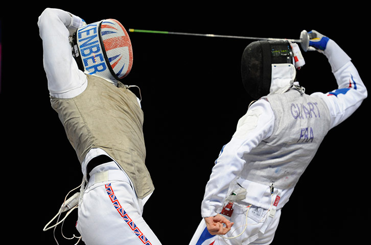 Amateur Boxing: Olympic fencing test event Excel, East London