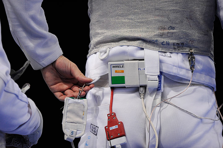 Amateur Boxing: Olympic fencing test event Excel, East London