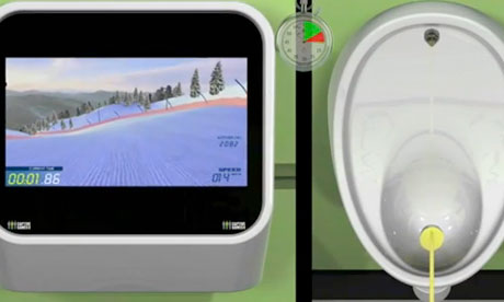 Captive Media's urinal-based games console