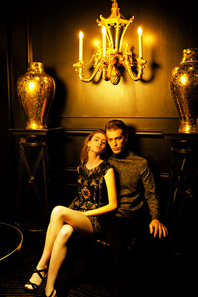 Golden age fashion: Dress