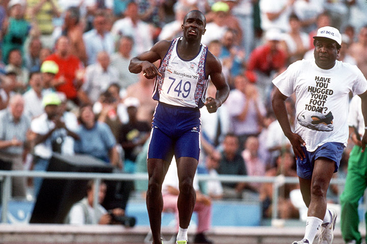 Derek Redmond: Athletics - Barcelona Olympic Games 1992 - Men's 400m Semi Final