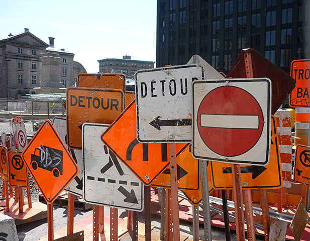 In pictures: Caution: Warning signs