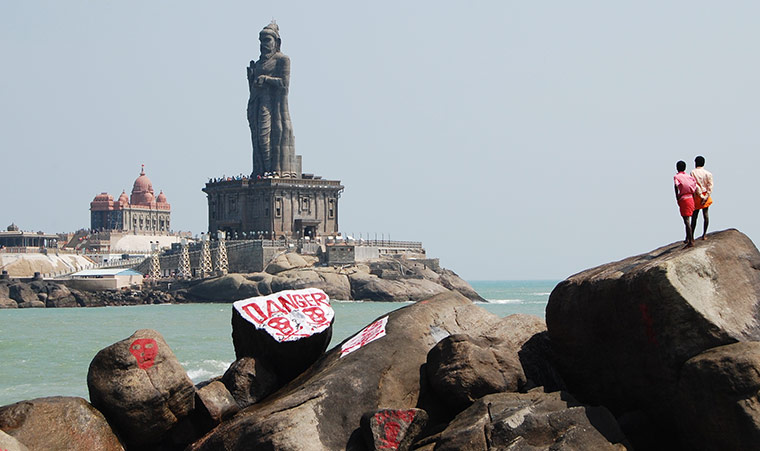 In pictures: Caution: Kanyakumari