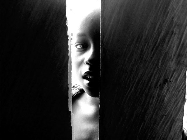 In pictures: Caution: Ivorian boy