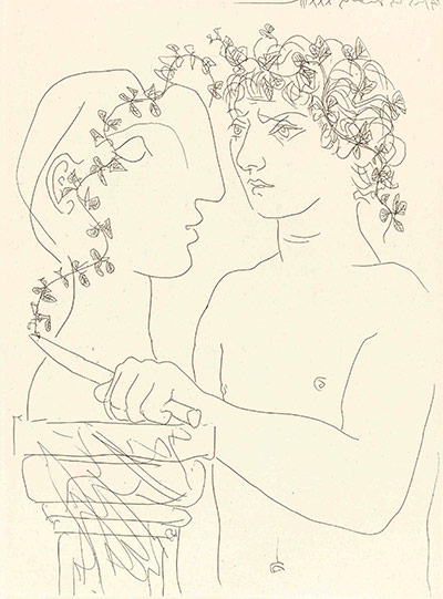 Picasso at British Museum: Young Sculptor at Work