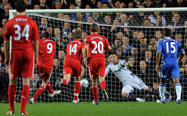 Football: Chelsea v Liverpool - Carling Cup Quarter Final