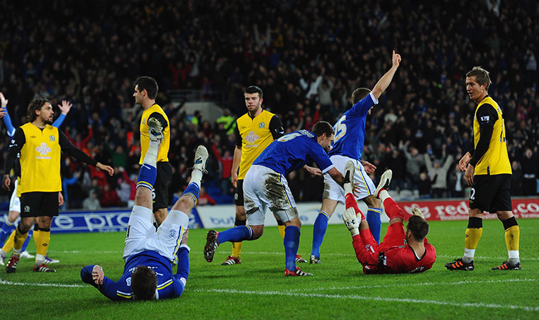 Football: Cardiff City v Blackburn Rovers - Carling Cup Quarter Final