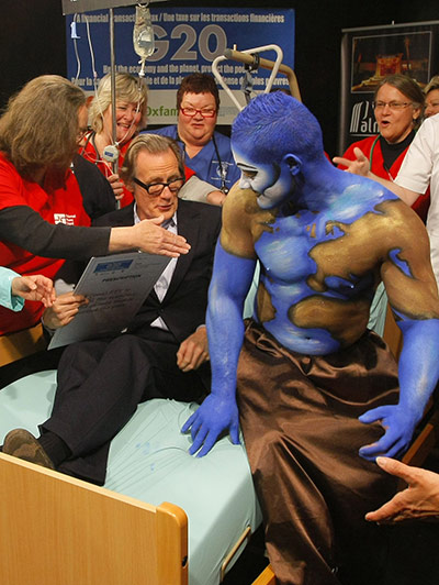 Anti-G20 in Cannes: Bill Nighy