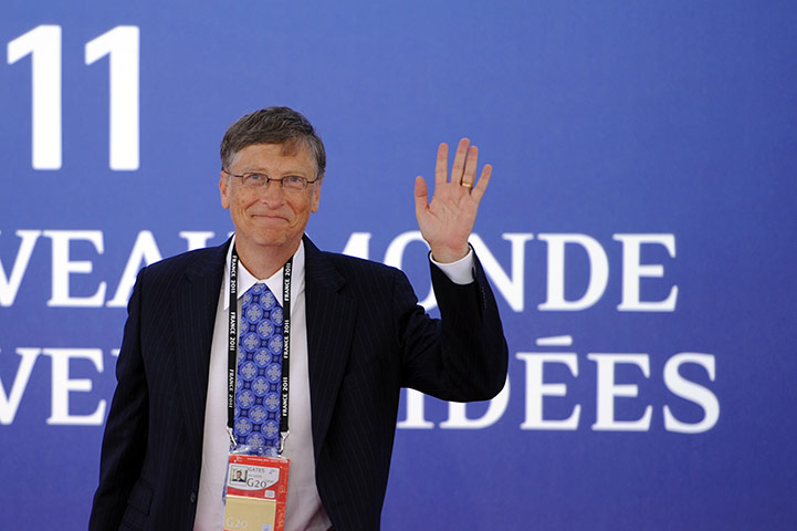 G20 summit in Cannes: Bill Gates