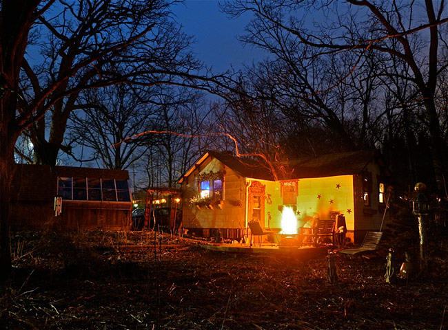 In pictures: Bonfire: house in the woods