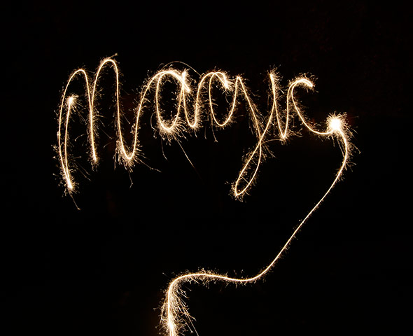 In pictures: Bonfire: sparkler